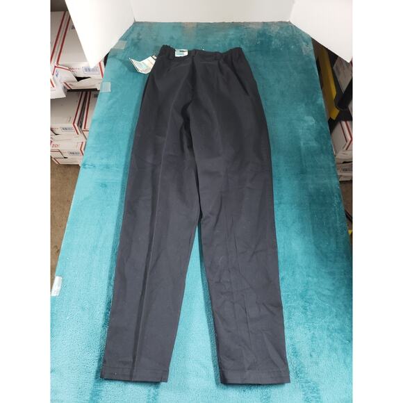 Lee Pants Size 4 Womens Black Stretch Chino Khaki Mid Rise Relaxed Tapered NWT - Picture 12 of 14